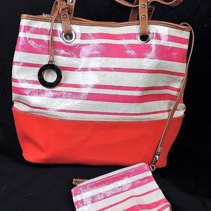 Nine West Tall Tote with wallet